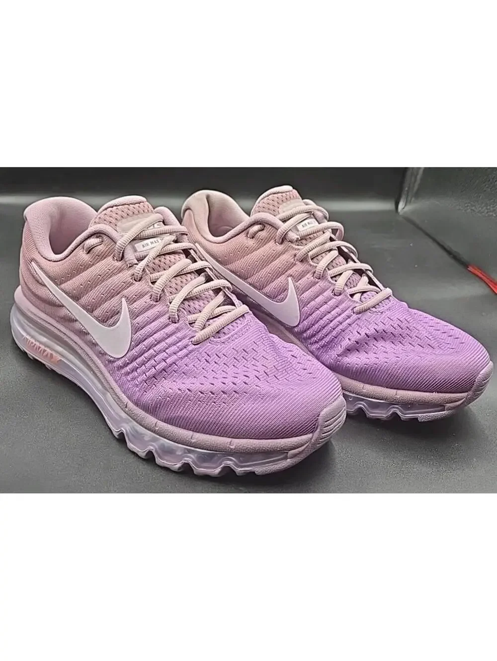 Nike Women's Air Max 2017 Version Plum Fog Iced Lavender Size 10 2023 849560-555 - Picture 2 of 8